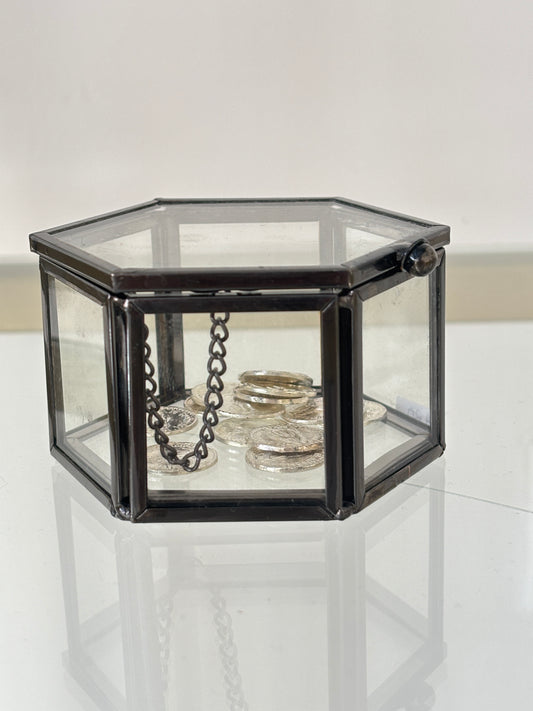 Caja hexagonal Oxford