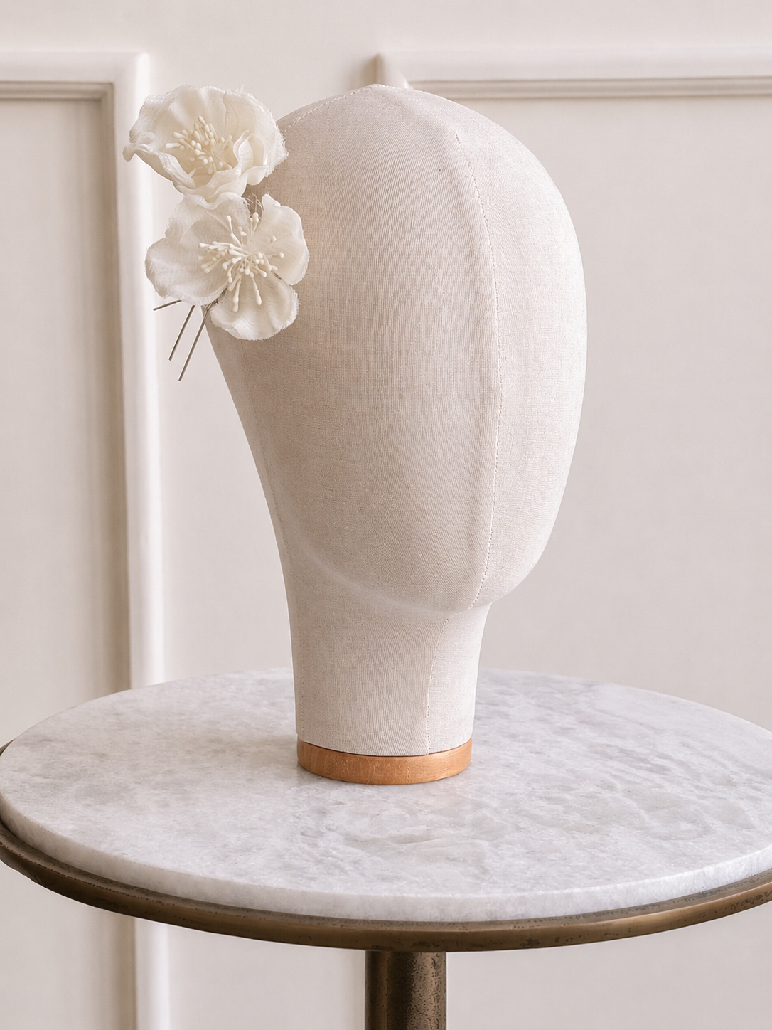 Flor de tela y azares