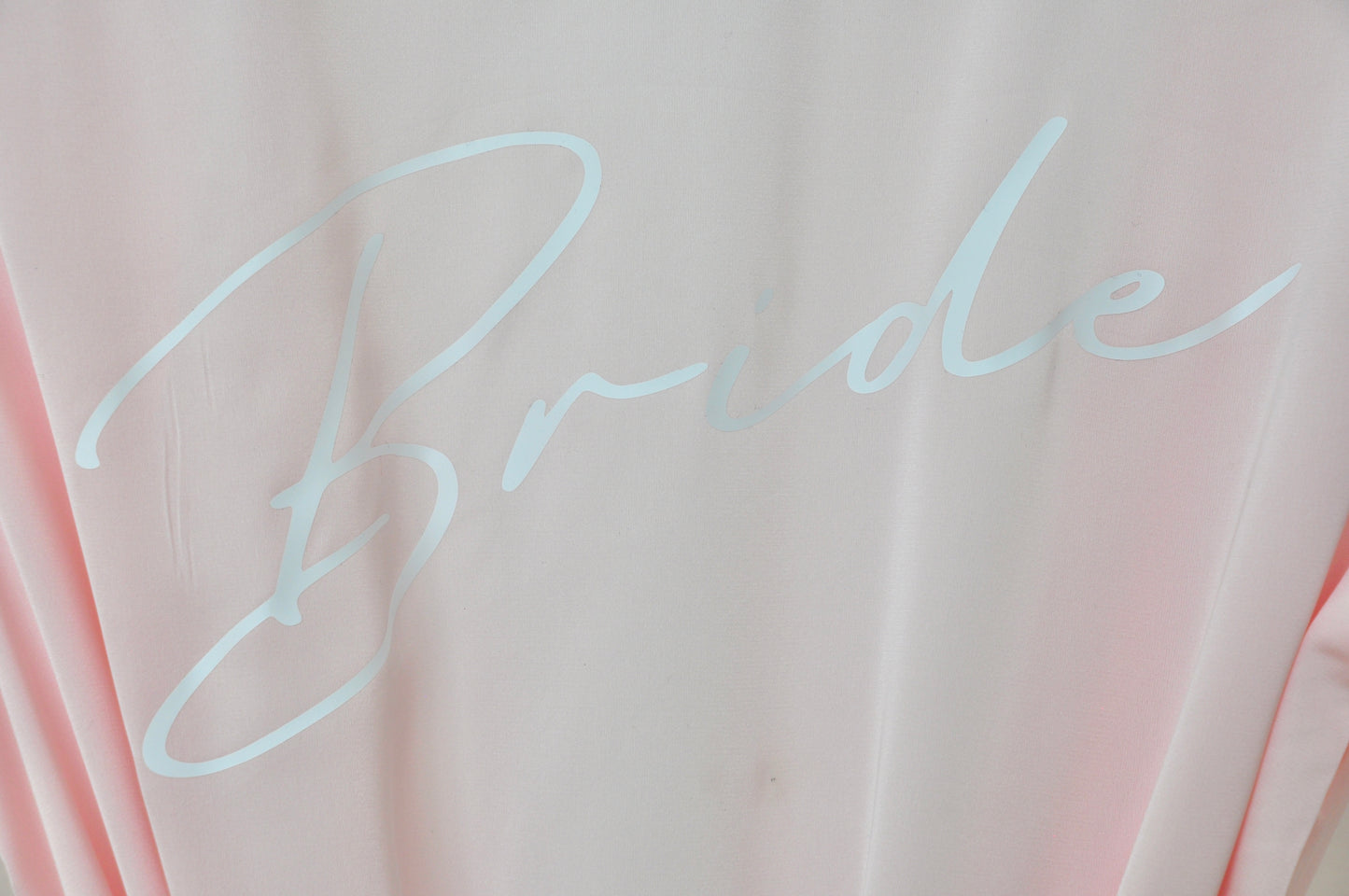 Bata “BRIDE” rosa