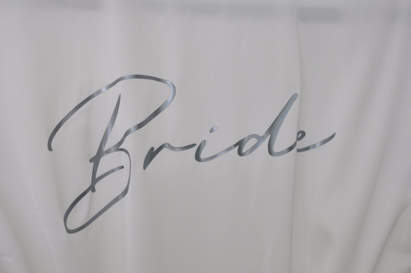 Bata “BRIDE” blanca