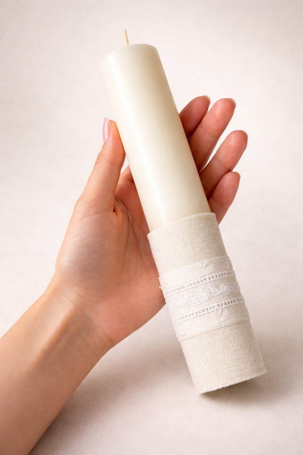 Vela lino beige