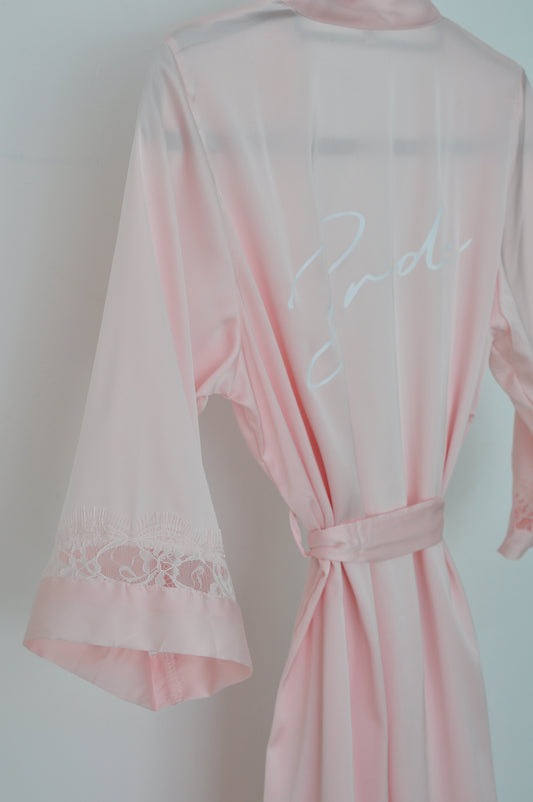 Bata “BRIDE” rosa