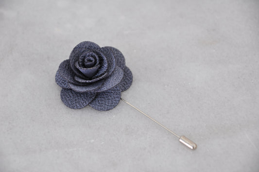 Boutonnière flor tipo rosa